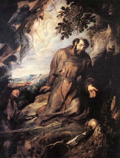 Peter Paul Rubens St Francis of Assisi Receiving the Stigmata Spain oil painting art